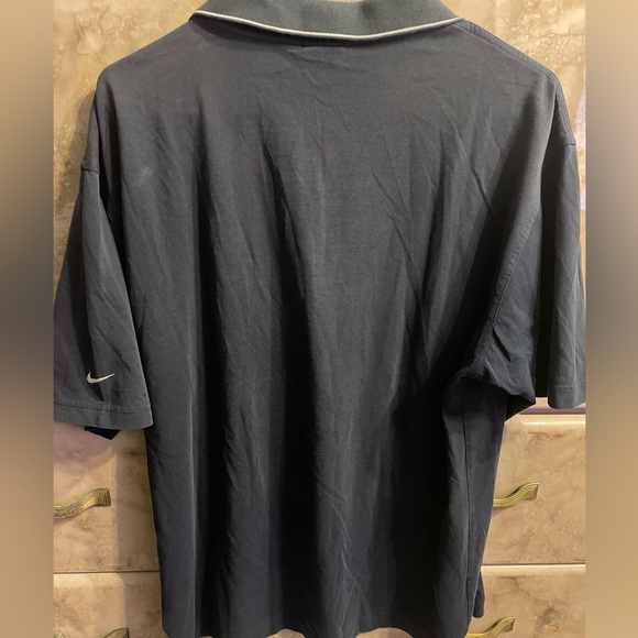 Nike Polo Shirt Black Large - Picture 2 of 4